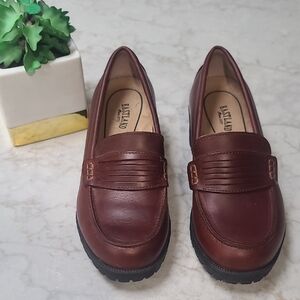 Eastland Rich Brown Leather Loafers